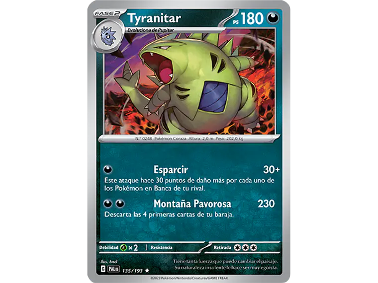 [135/193] [Tyranitar] [PAL] 2