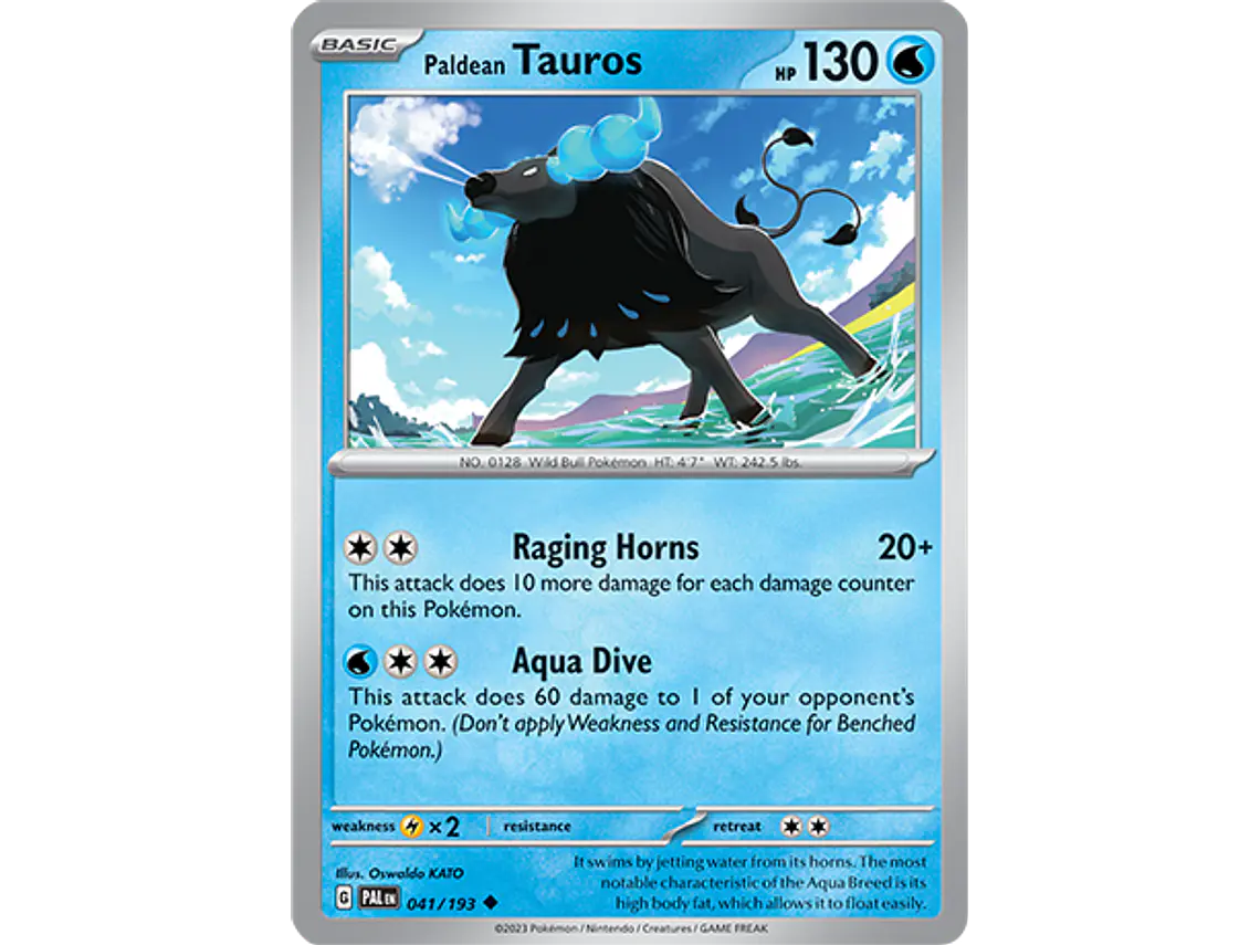 [041/193] [Paldean Tauros] [PAL] 1