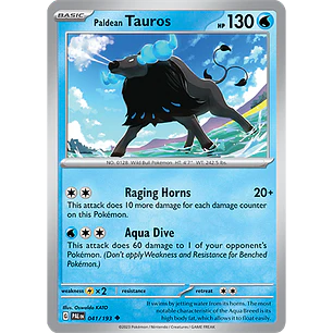 [041/193] [Paldean Tauros] [PAL]