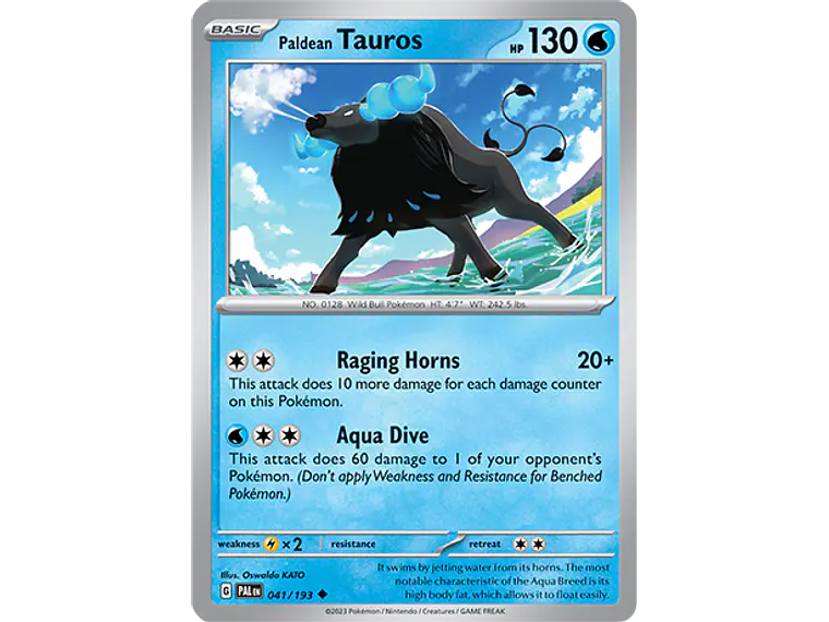 [041/193] [Paldean Tauros] [PAL] 1