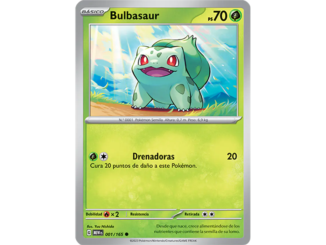 [001/165] [Bulbasaur] [MEW] 1