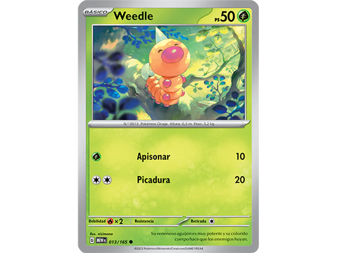 [013/165] [Weedle] [MEW] 2
