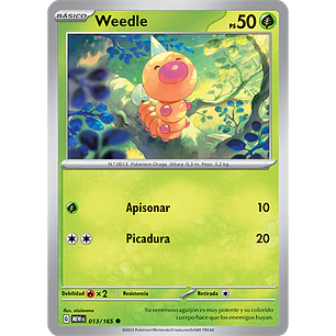 [013/165] [Weedle] [MEW]