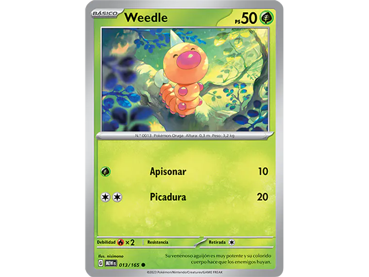 [013/165] [Weedle] [MEW] 2