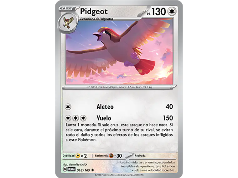 [018/165] [Pidgeot] [MEW] 2