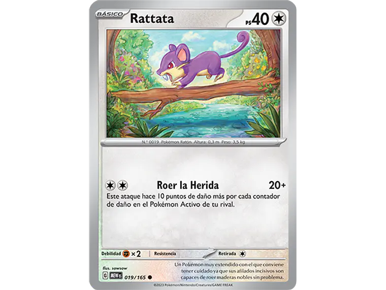 [019/165] [Rattata] [MEW] 2