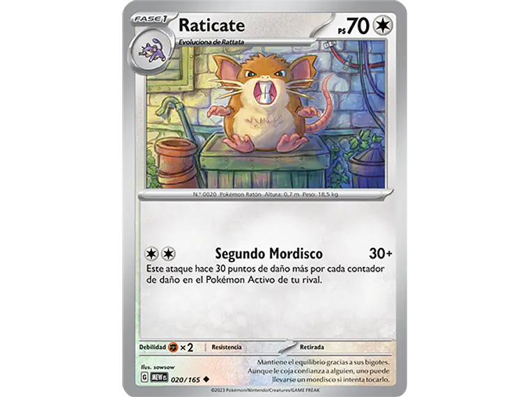 [020/165] [Raticate] [MEW] 2