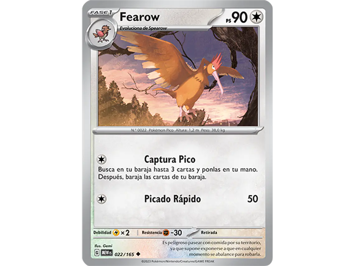 [022/165] [Fearow] [MEW] 2