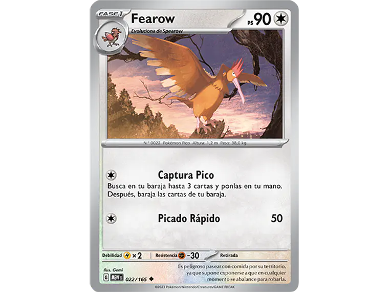 [022/165] [Fearow] [MEW] 2