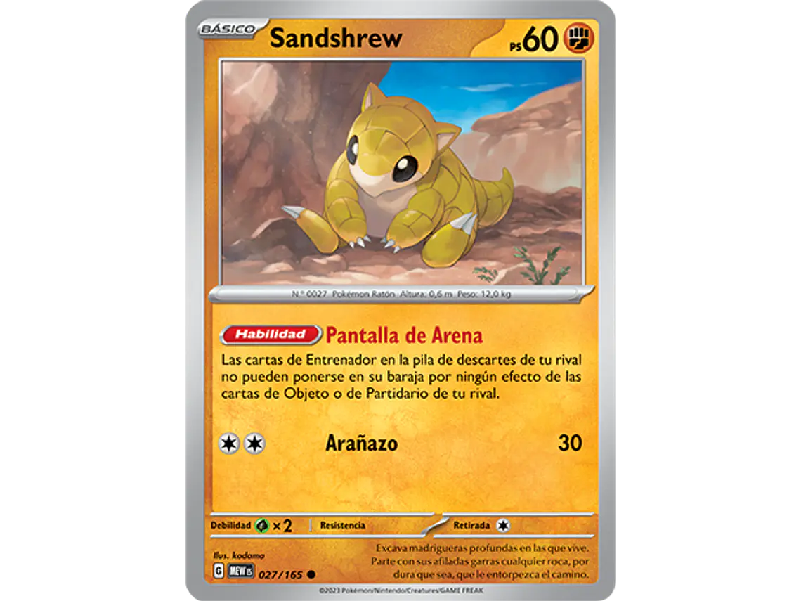 [027/165] [Sandshrew] [MEW] 2