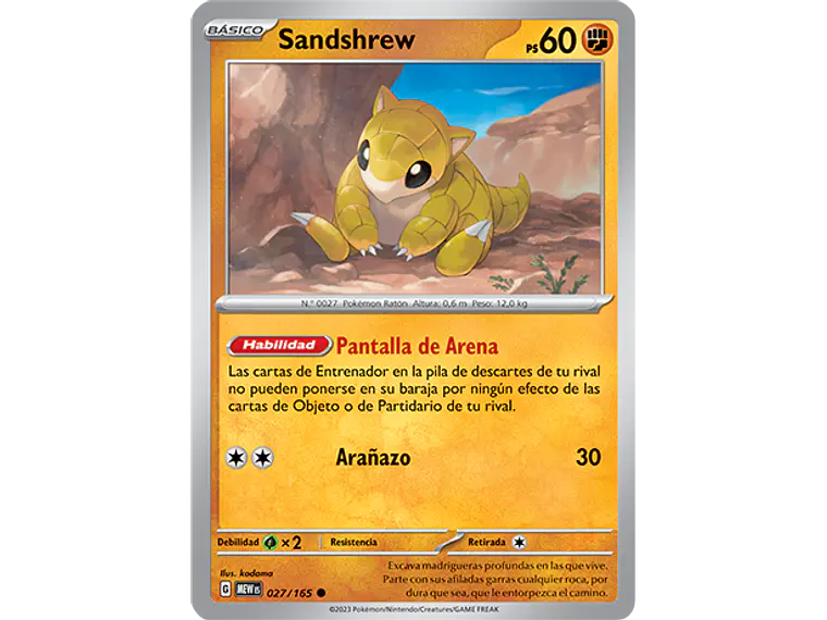 [027/165] [Sandshrew] [MEW] 2