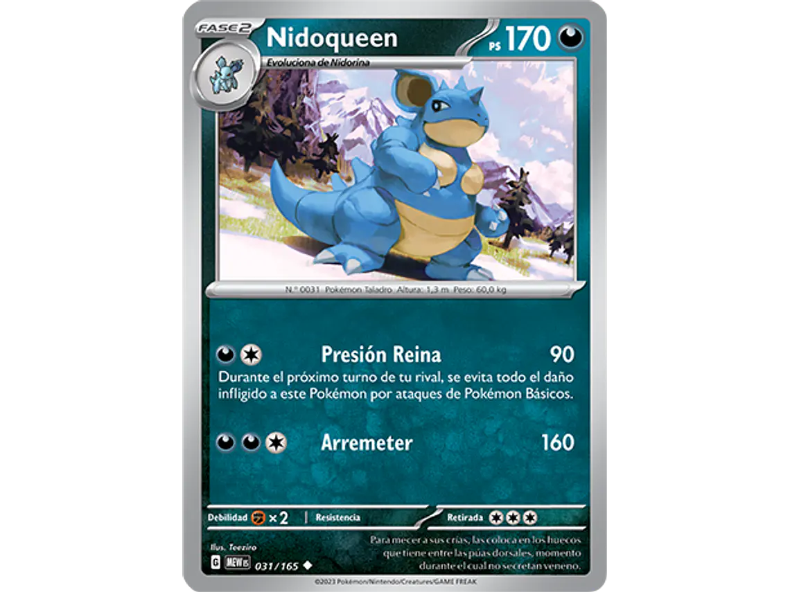[031/165] [Nidoqueen] [MEW] 2