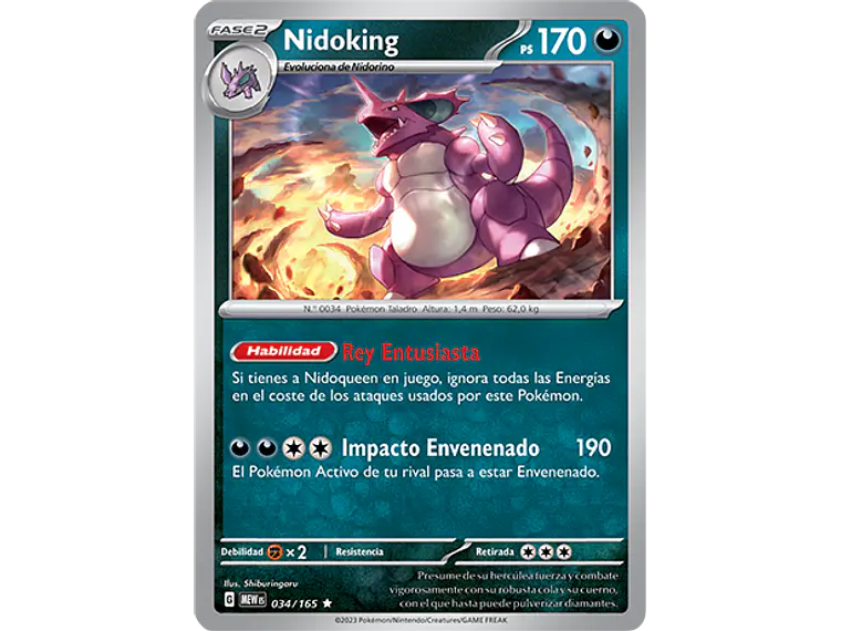 [034/165] [Nidoking] [MEW] 2