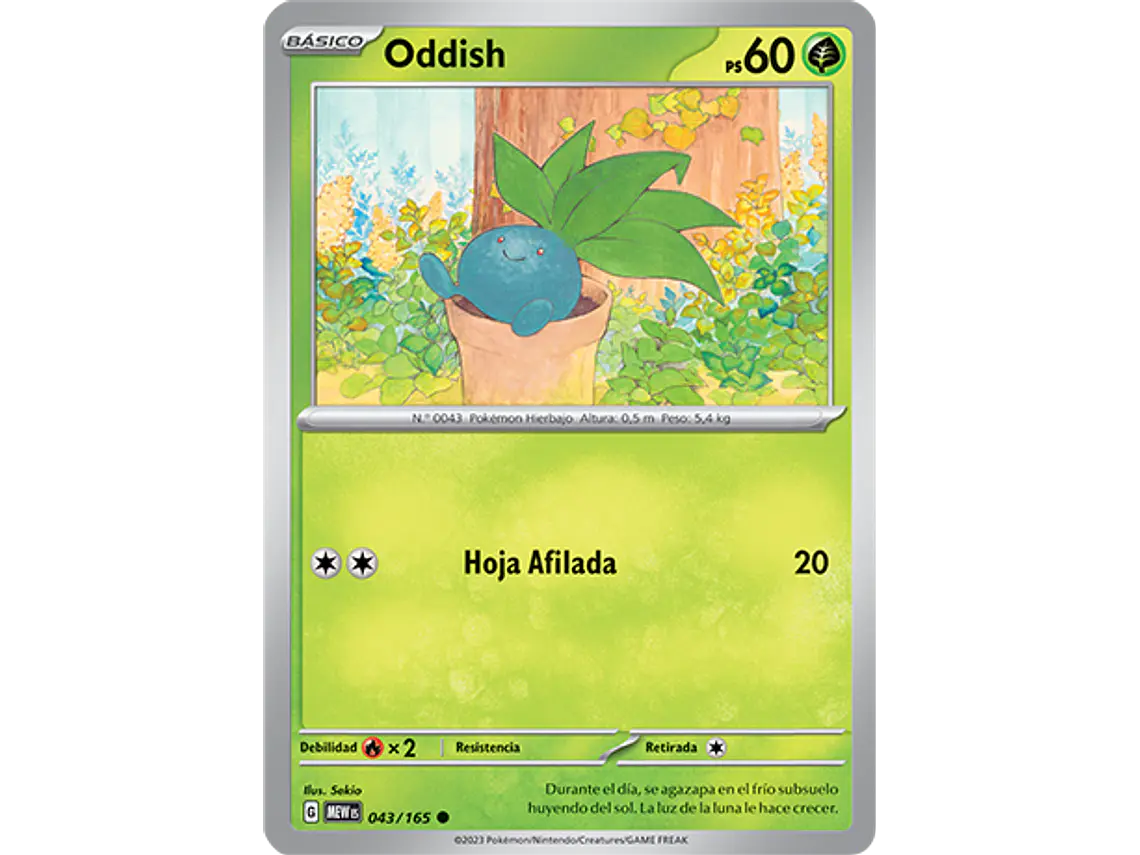 [043/165] [Oddish] [MEW] 2