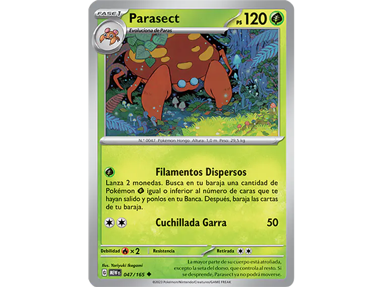 [047/165] [Parasect] [MEW] 2