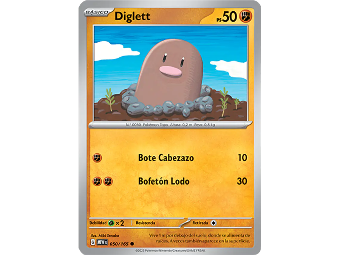 [050/165] [Diglett] [MEW] 2