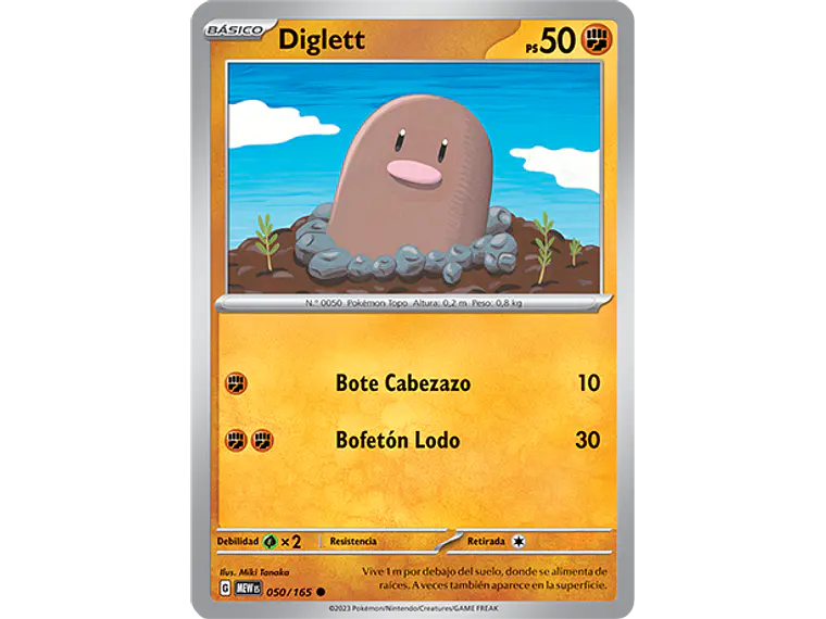 [050/165] [Diglett] [MEW] 2