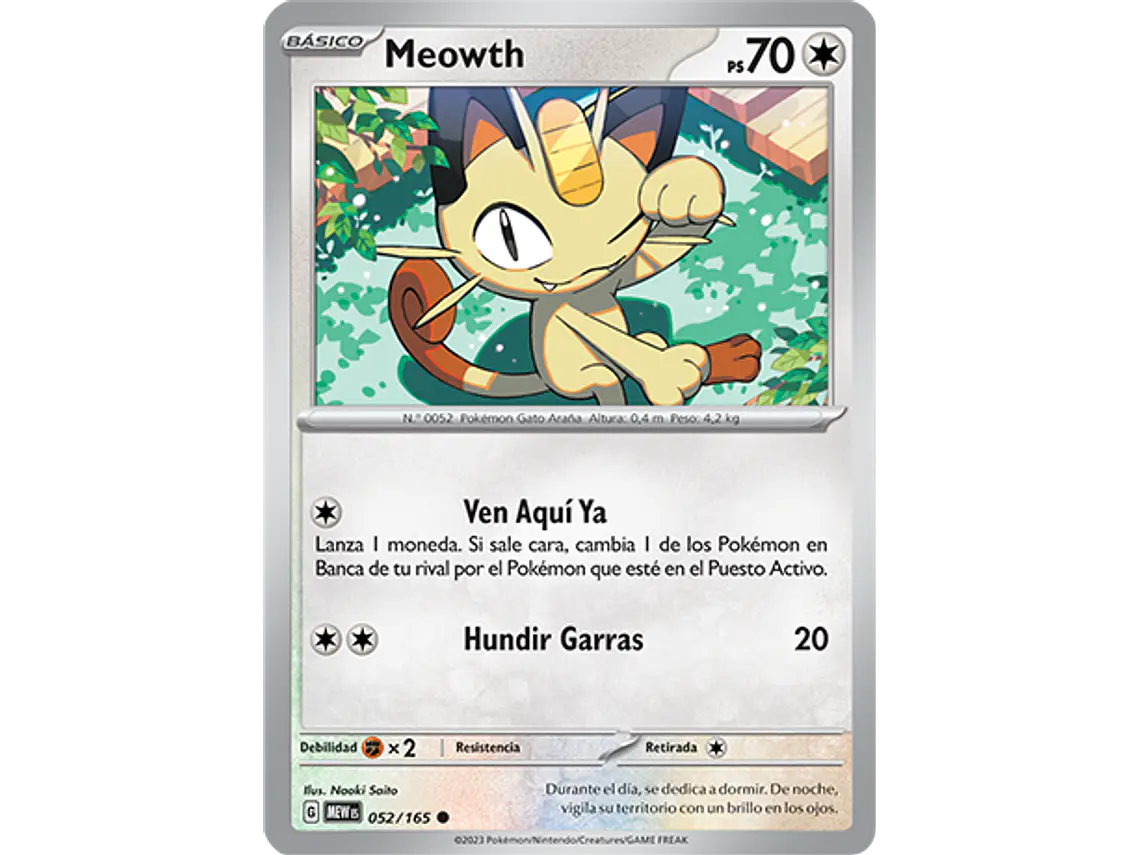 [052/165] [Meowth] [MEW] 2