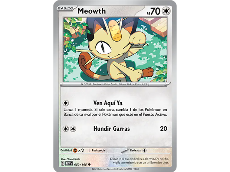 [052/165] [Meowth] [MEW] 2