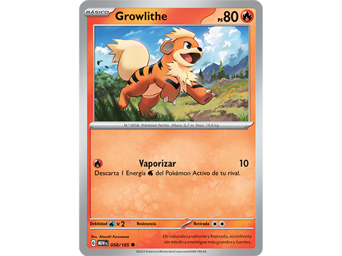 [058/165] [Growlithe] [MEW] 2