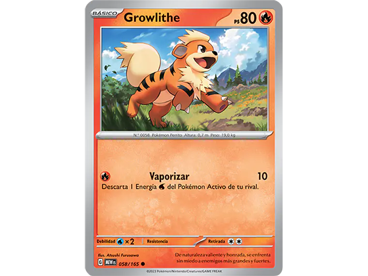 [058/165] [Growlithe] [MEW] 2