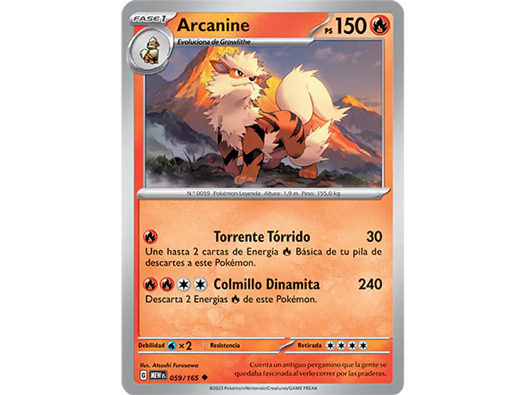 [059/165] [Arcanine] [MEW] 1