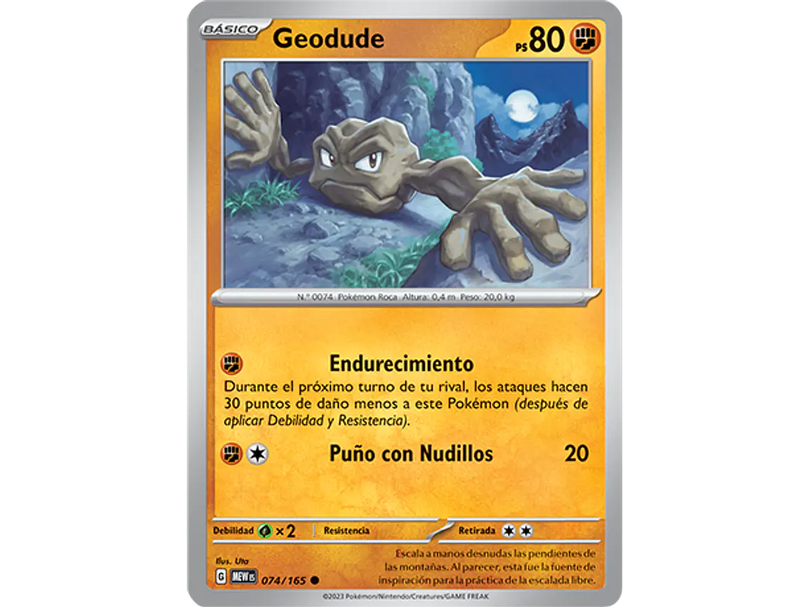 [074/165] [Geodude] [MEW] 2