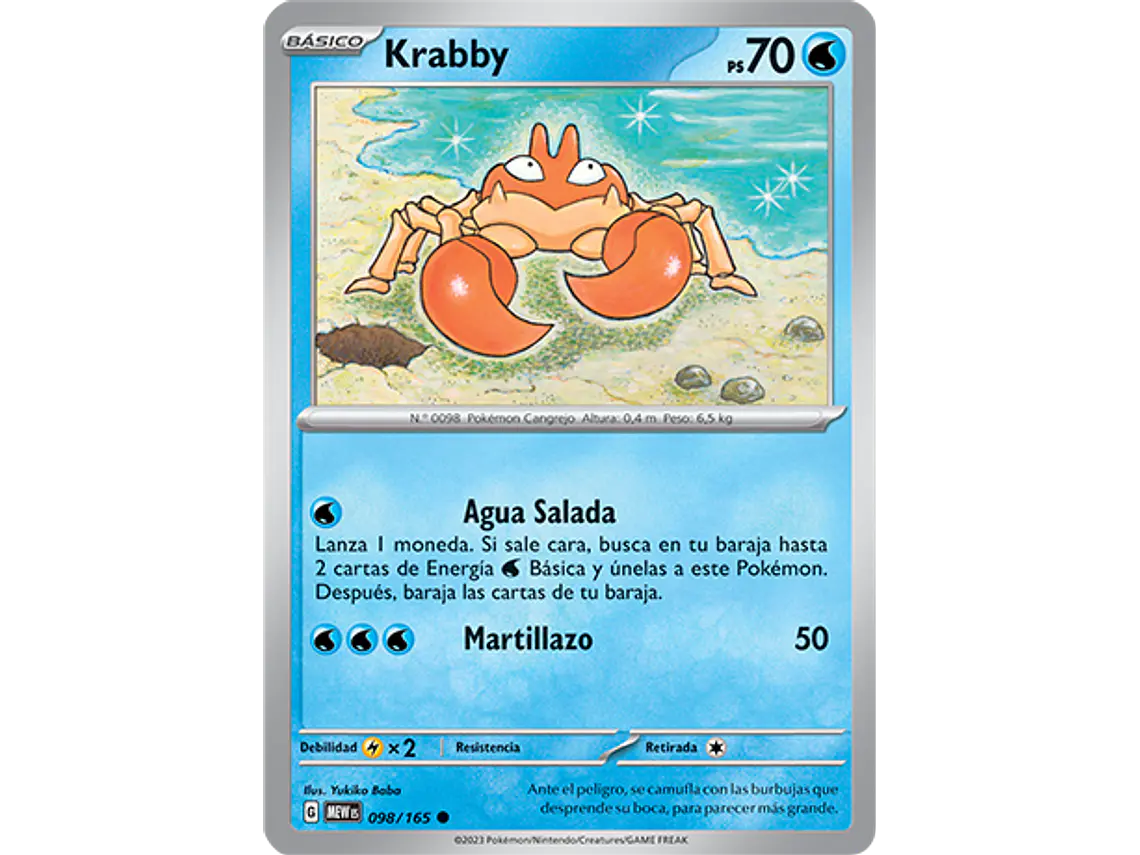 [098/165] [Krabby] [MEW] 2