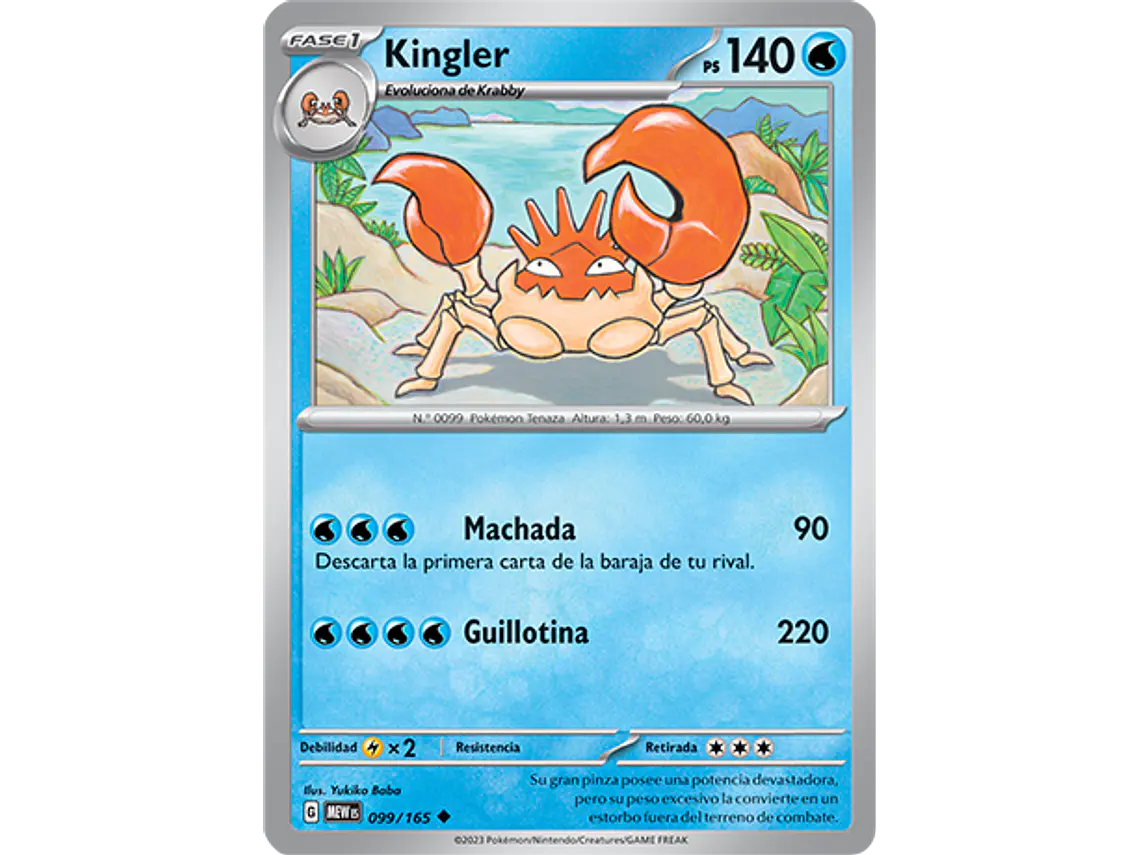 [099/165] [Kingler] [MEW] 1