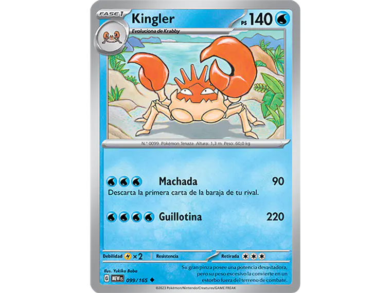 [099/165] [Kingler] [MEW] 1