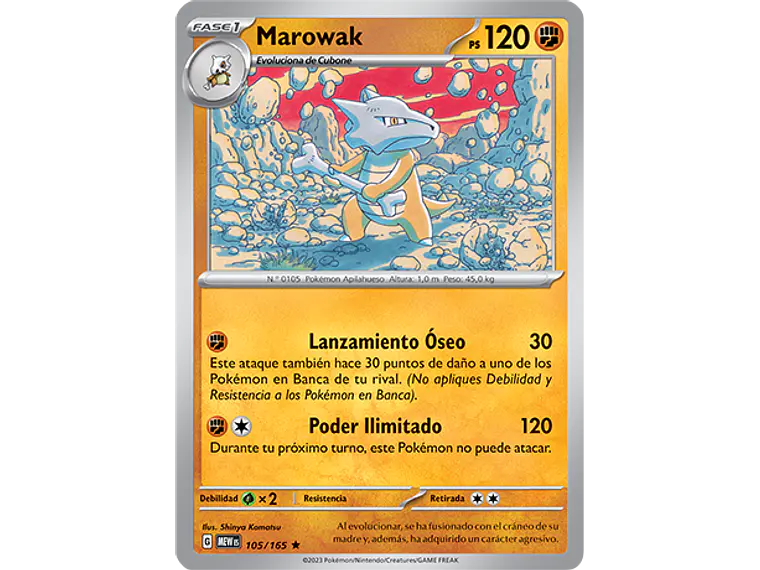 [105/165] [Marowak] [MEW] 2