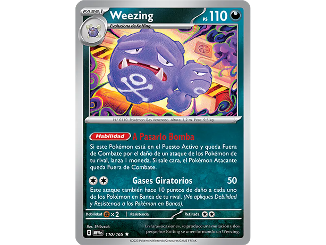 [110/165] [Weezing] [MEW] 2