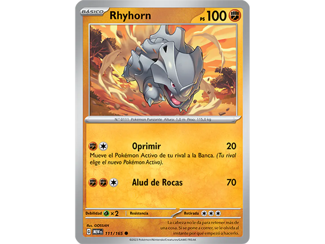 [111/165] [Rhyhorn] [MEW] 2