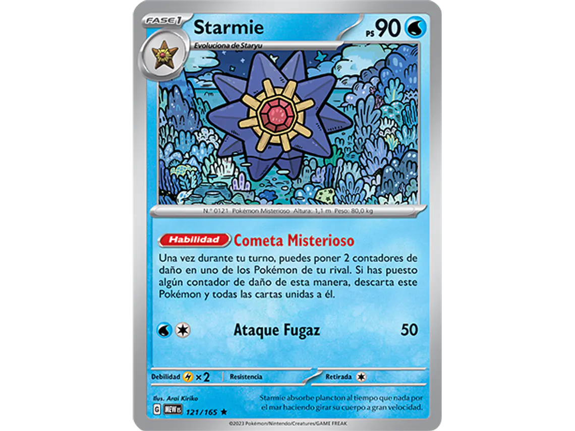 [121/165] [Starmie] [MEW] 2
