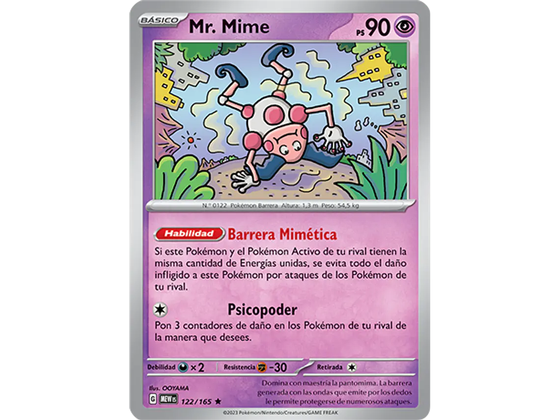 [122/165] [Mr. Mime] [MEW] 1