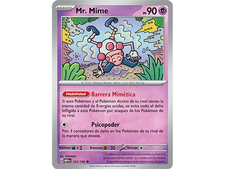 [122/165] [Mr. Mime] [MEW] 1