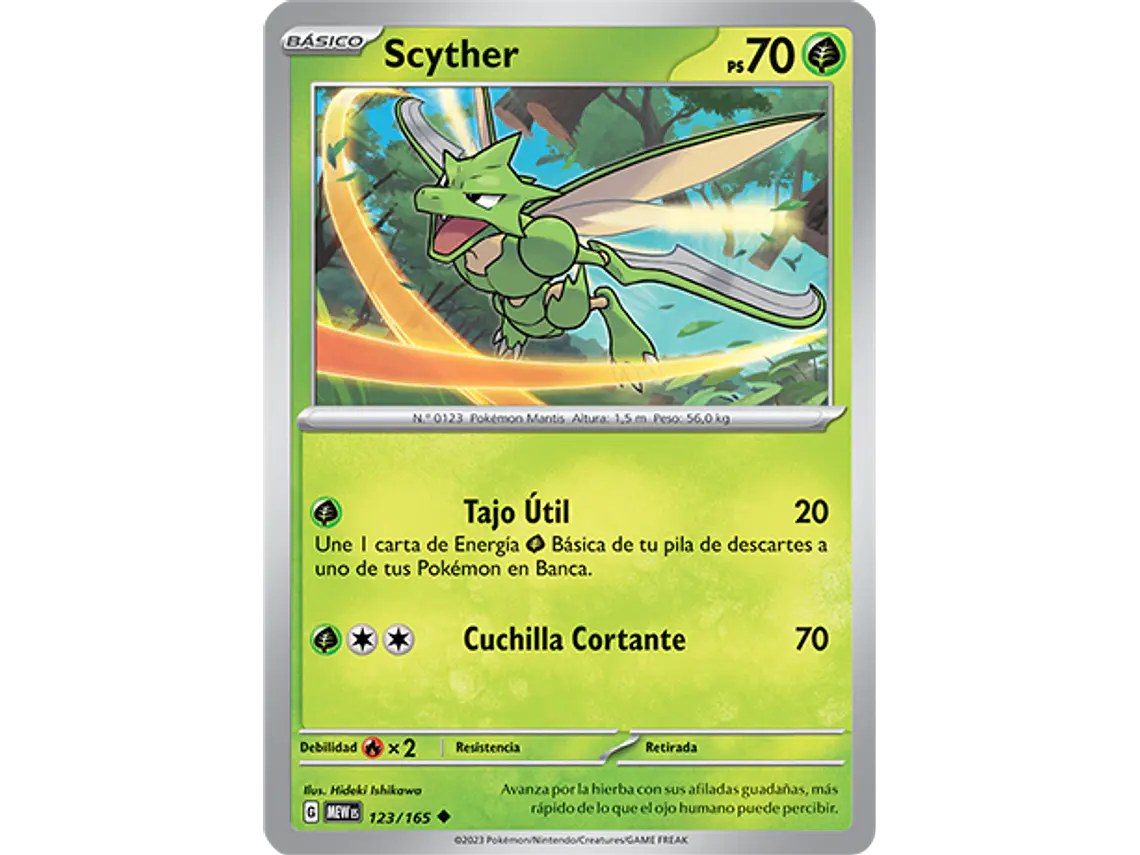 [123/165] [Scyther] [MEW] 1