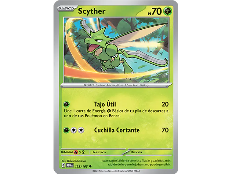 [123/165] [Scyther] [MEW] 1