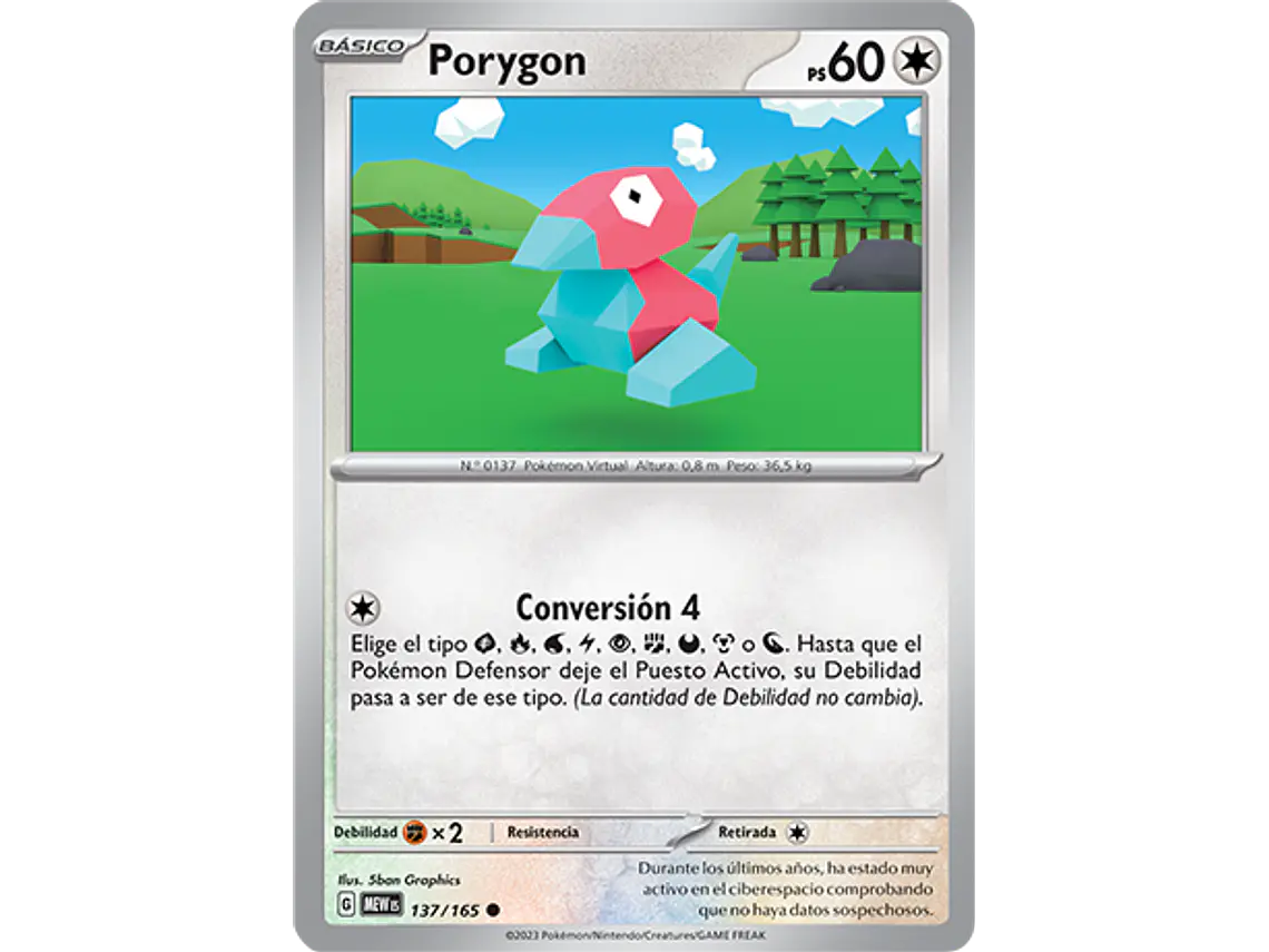 [137/165] [Porygon] [MEW] 2