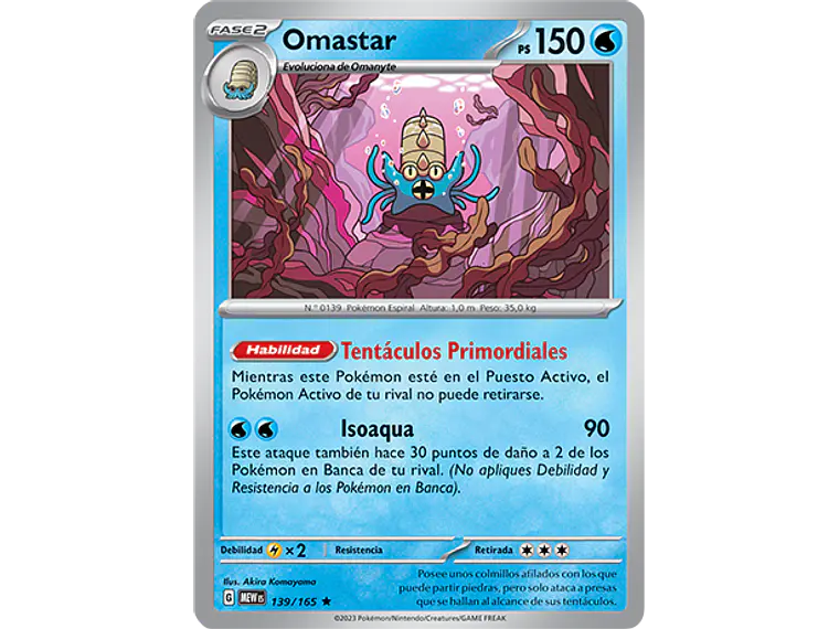 [139/165] [Omastar] [MEW] 2