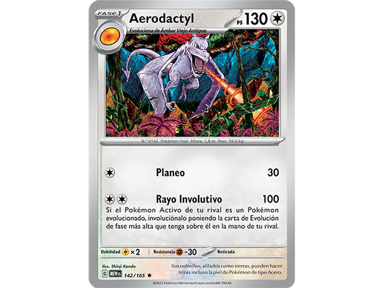 [142/165] [Aerodactyl] [MEW] 2