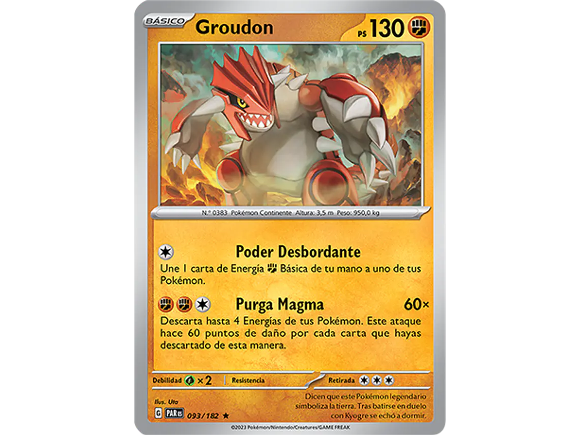 [093/182] [Groudon] [PAR] 2