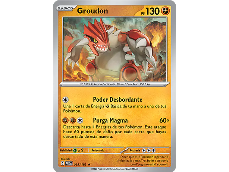 [093/182] [Groudon] [PAR] 2