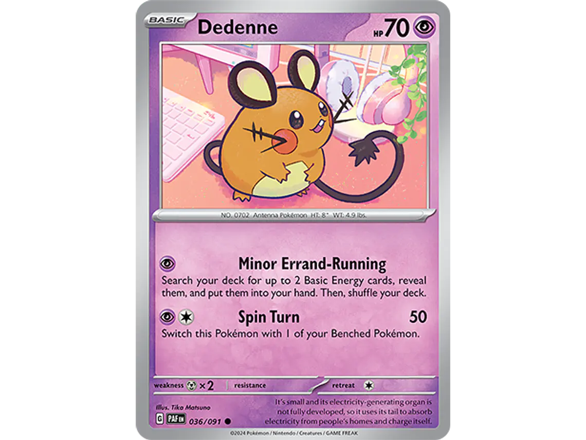[036/091] [Dedenne] [PAF] 1