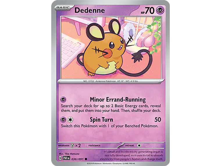 [036/091] [Dedenne] [PAF] 1