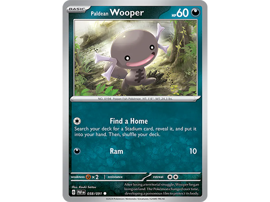 [058/091] [Paldean Wooper] [PAF] 1