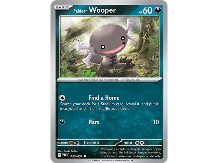 [058/091] [Paldean Wooper] [PAF] 1