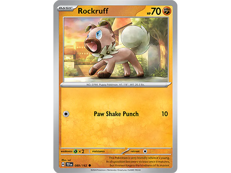 [089/162] [Rockruff] [TEF] 1