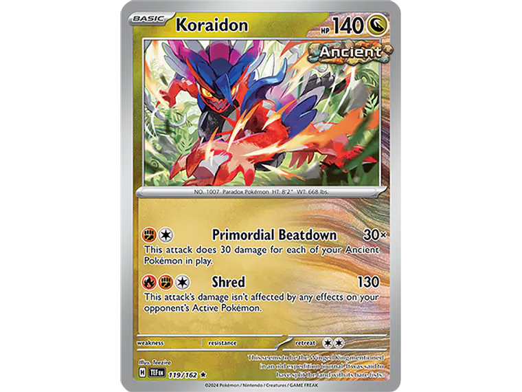 [119/162] [Koraidon] [TEF] 1