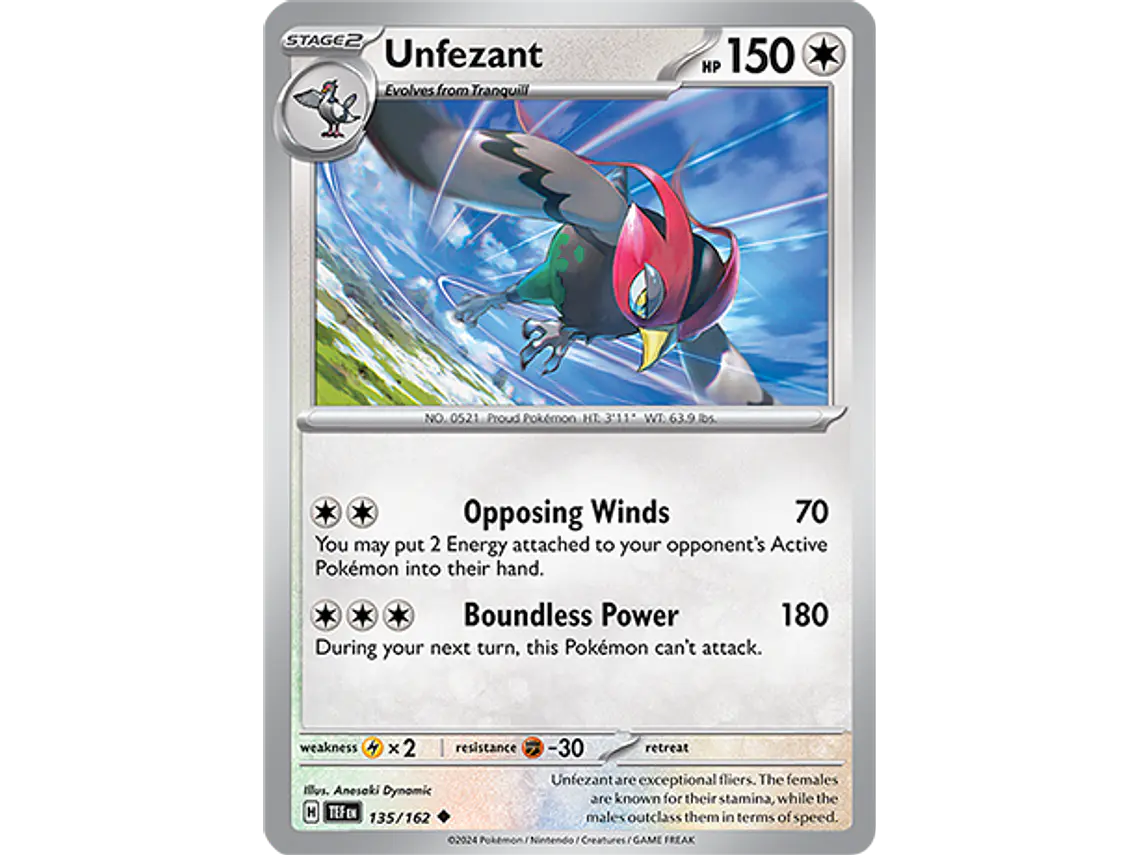 [135/162] [Unfezant] [TEF] 1